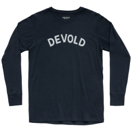 Męska koszulka Devold Classic Legacy Ls Man czarny Ink