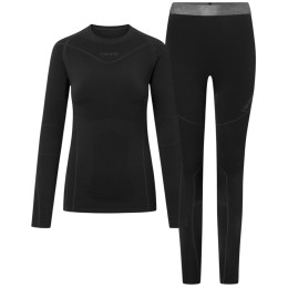 Damska bielizna termoaktywna Viking Gaja Set czarny black