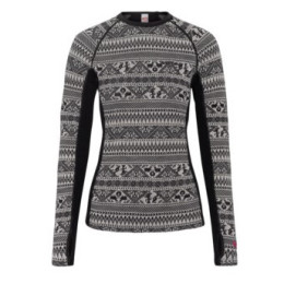 Damska koszulka Kari Traa Tale Ls czarny BLACK