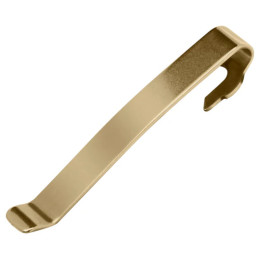 Multiclip Leatherman Quick-Release Engravable Pocket Clip złoty PVD BRASS