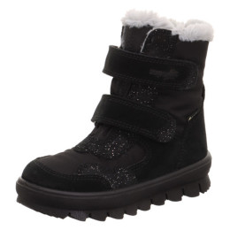 Dziecięce buty zimowe Superfit Flavia Schwarz/Silber czarny/srerbny Schwarz/Silber