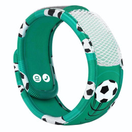 Środek odstraszający Para'Kito Dětský náramek proti komárům 2020 zielony Football
