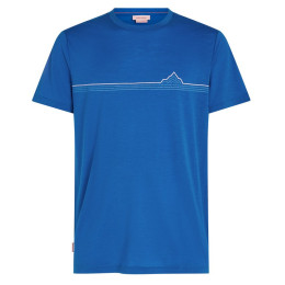Koszulka męska Icebreaker Men Merino 150 Tech Lite SS Tee Range Stripes