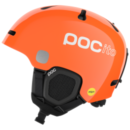 Kask narciarski dla dzieci POC POCito Fornix MIPS pomarańczowy Fluorescent Orange