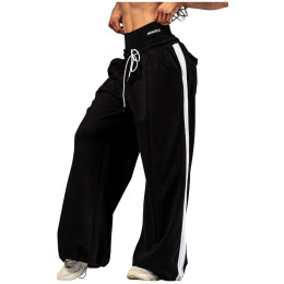Damskie spodnie dresowe Nebbia Oversized sweatpants Power czarny BLACK