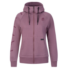 Bluza damska Rafiki Nuria Zip fioletowy grape shake