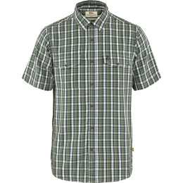 Koszula męska Fjällräven Abisko Cool Shirt SS M zielony Patina Green-Dark Navy