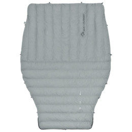Śpiwór puchowy Sea to Summit Cinder Cd II Long zarys Pale Grey / Dark Grey