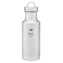 Butelka Keith Titanium Titanium Sport Bottle 550 ml szary