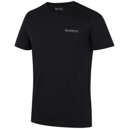 Koszulka męska Zulu Merino 160 Short 4C Comfy czarny black