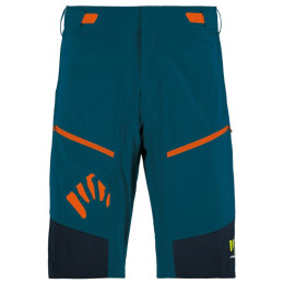 Męskie szorty Karpos Rapid Baggy Short czarny Indigo B./Black/Green Fluo
