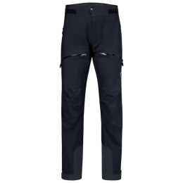 Spodnie nieprzemakalne męskie Norrona trollveggen Gore-Tex Pro light Pants czarny Caviar Black