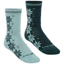 Zestaw skarpetek Kari Traa Vinst Sock 2Pk niebieski Blue Lagoon