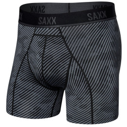 Bokserki Saxx Kinetic Light-Compression Mesh Bb czarny/szary optic camo-black