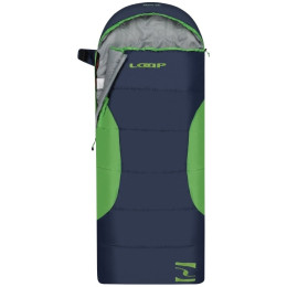Śpiwór dziecięcy Loap Ricco Kid niebieski/zielony