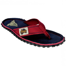 Japonki Gumbies Islander Navy Coast niebieski/czerwony BlueRed