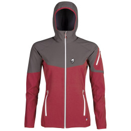 Kurtka damska High Point Atom Lady Hoody Jacket czerwony BrickRed/IronGate
