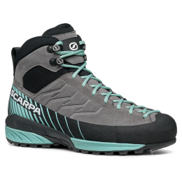 Damskie buty turystyczne Scarpa Mescalito Mid GTX WMN niebieski/szary Midgray-Aqua