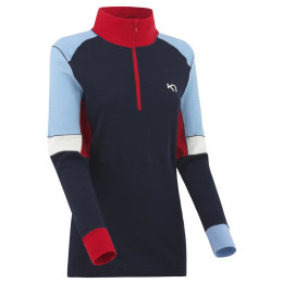 Damska koszulka Kari Traa Yndling H/Z niebieski/czerwony naval