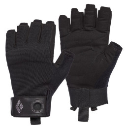 Rękawice ferratowe Black Diamond Crag Half-Finger Gloves czarny Black