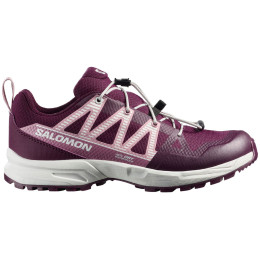 Buty dziecięce Salomon Outscape Waterproof J czerwony Winter Bloom / Dawn Pink / White