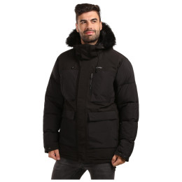 Męska zimowa parka Kilpi Beta-M czarny BLK