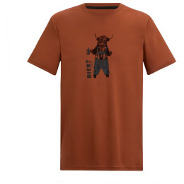 Koszulka męska Dare 2b Fingal Slogan brązowy Brick