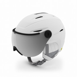 Kask narciarski dla kobiet Giro Essence Mips biały Mat White/Silver Flash