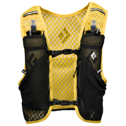 Kamizelka biegowa Black Diamond Distance 2 Hydration Vest żółty/czarny Soft Ochre
