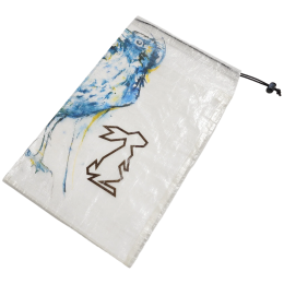 Pokrowiec High Tail Designs Drawstring Stuff Sack Crow biały Crow