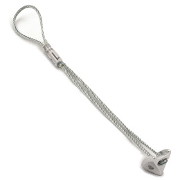 Hak wspinaczkowy Rock Empire Abalak 1 srebrny