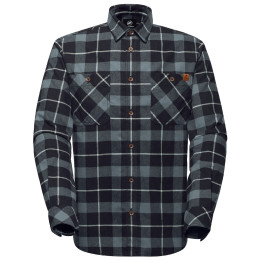 Koszula męska Mammut Alvra Longsleeve Shirt Men czarny black-strata
