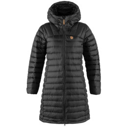Damski płaszcz puchowy Fjällräven Snow Flake Parka czarny Black