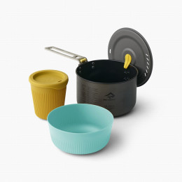 Zestaw naczyń Sea to Summit Frontier UL One Pot Cook Set 1P 3 Piece 1.3L niebieski/żółty