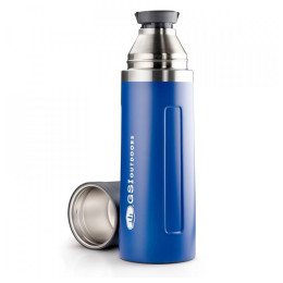 Termos GSI Outdoors Glacier Stainless Vacuum Bottle 1l niebieski blue