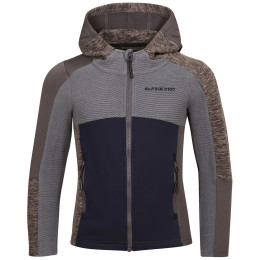 Bluza dziecięca Alpine Pro Groto szary/brązowy SMOKED PEARL