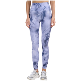 Damskie legginsy 4F Tights Fnk F540 niebieski Denim Allover