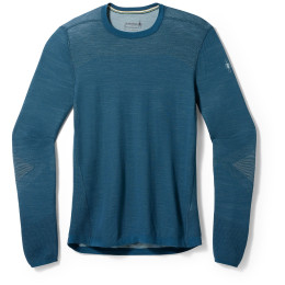 Męska koszulka Smartwool M Intraknit Thermal Merino Bl Crew niebieski Twilight Blue