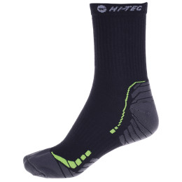 Skarpetki Hi-Tec Ranas czarny Black/DarkGrey/AppleGreen