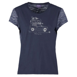 Koszulka damska E9 Dream Women's ciemnoniebieski Vintage Blue