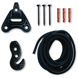 Zestaw montażowy do mocowania La Siesta Uchycení sedačky Universal Rop czarny