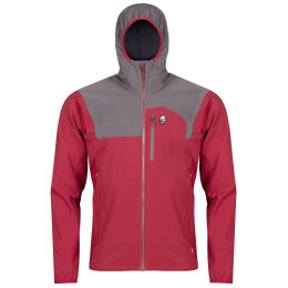 Kurtka męska High Point Atom Hoody Jacket czerwony BrickRed/IronGate