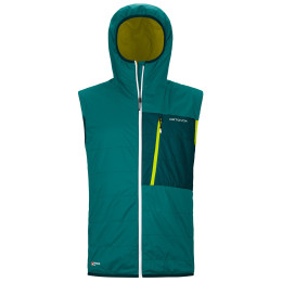 Kamizelka męska Ortovox Swisswool Piz Duan Vest M zielony Pacific Green