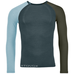 Koszulka męska Ortovox 120 Comp Light Long Sleeve M szary Dark Arctic Grey