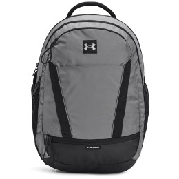 Plecak damski Under Armour Hustle Signature Backpack czarny Black / Black / Metallic Tin