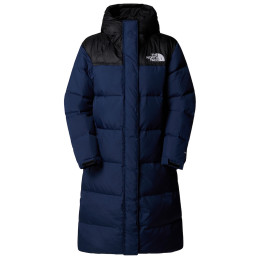 Płaszcz damski The North Face W Nuptse Parka niebieski/czarny Summit Navy/Tnf Black