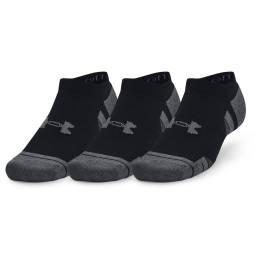 Zestaw skarpetek Under Armour Performance Cotton 3pk NS czarny Black / Black / Pitch Gray