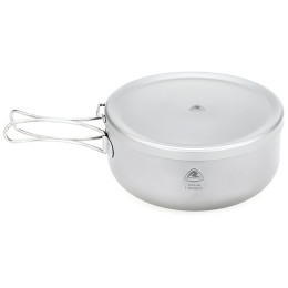 Menażka Robens Ori Titanium Pot with Plate Lid srebrny