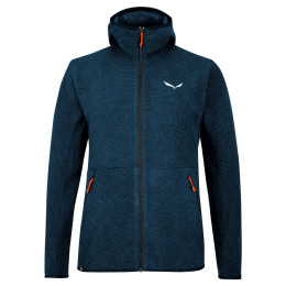 Męska bluza Salewa NUVOLO PL M JKT ciemnoniebieski 8671 - dark denim melange/0910