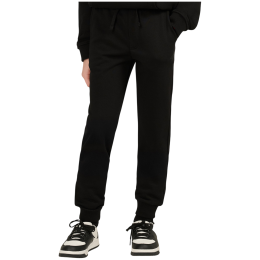 Dziecięce spodnie dresowe 4F Trousers Cas M1828 Deep Black czarny Deep Black